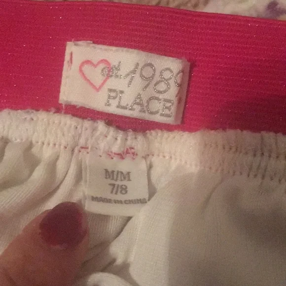 Skirt with butterfly design size medium 7/8 girls - Picture 6 of 6